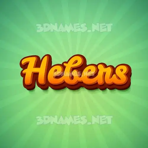 hebers in Green Rays style - 3D name wallpaper hebers in Green Rays style - 3D name wallpaper