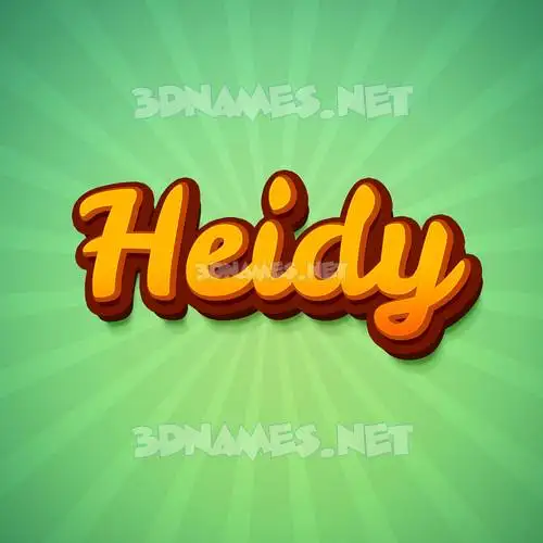 heidy in Green Rays style - 3D name wallpaper heidy in Green Rays style - 3D name wallpaper
