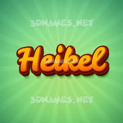 heikel in Green Rays style - 3D name wallpaper heikel in Green Rays style - 3D name wallpaper