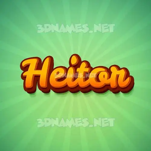 heitor in Green Rays style - 3D name wallpaper heitor in Green Rays style - 3D name wallpaper