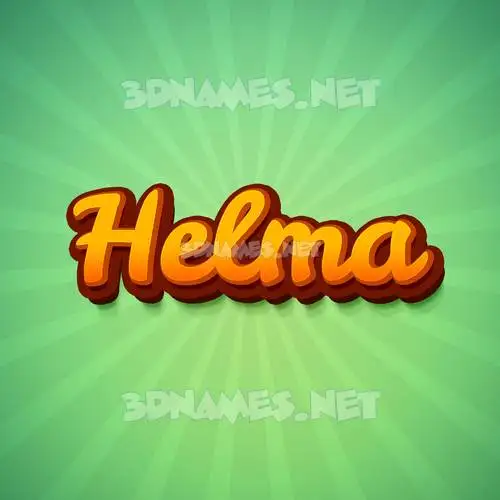 helma in Green Rays style - 3D name wallpaper helma in Green Rays style - 3D name wallpaper