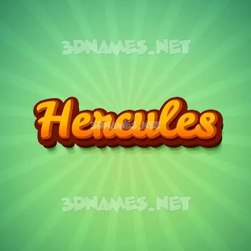 hercules in Green Rays style - 3D name wallpaper hercules in Green Rays style - 3D name wallpaper