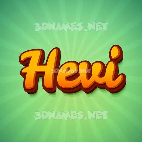 hevi in Green Rays style - 3D name wallpaper hevi in Green Rays style - 3D name wallpaper