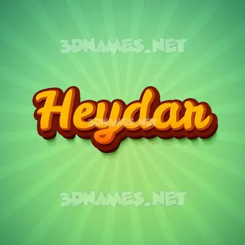 heydar in Green Rays style - 3D name wallpaper heydar in Green Rays style - 3D name wallpaper