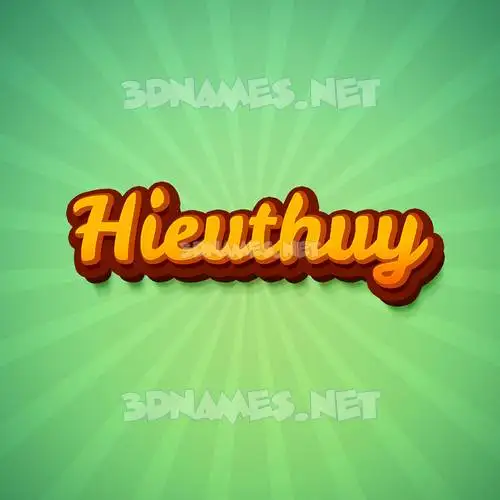hieuthuy in Green Rays style - 3D name wallpaper hieuthuy in Green Rays style - 3D name wallpaper