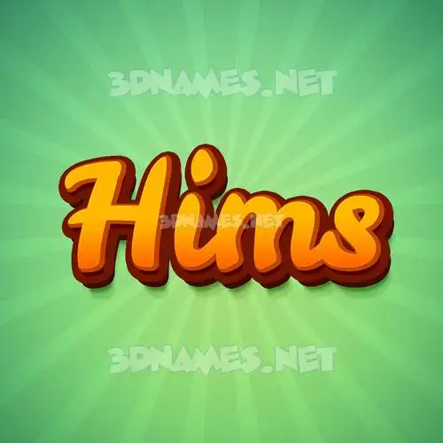 hims in Green Rays style - 3D name wallpaper hims in Green Rays style - 3D name wallpaper