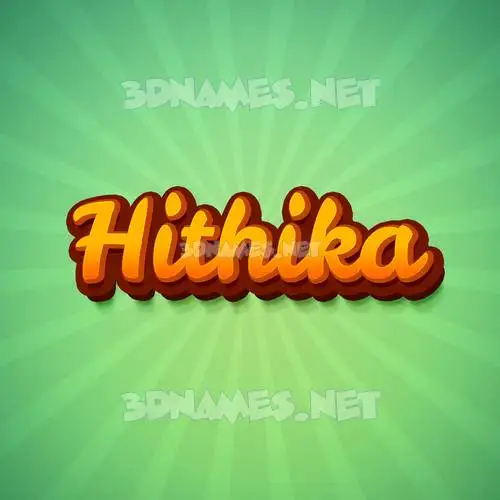 hithika in Green Rays style - 3D name wallpaper hithika in Green Rays style - 3D name wallpaper