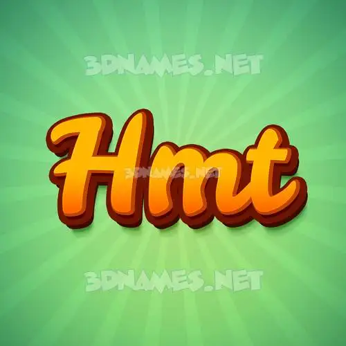 hmt in Green Rays style - 3D name wallpaper hmt in Green Rays style - 3D name wallpaper