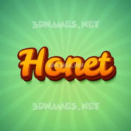 honet in Green Rays style - 3D name wallpaper honet in Green Rays style - 3D name wallpaper