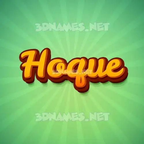 hoque in Green Rays style - 3D name wallpaper hoque in Green Rays style - 3D name wallpaper