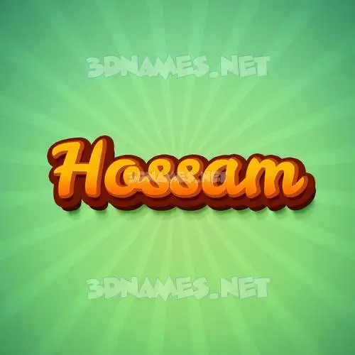 hossam in Green Rays style - 3D name wallpaper hossam in Green Rays style - 3D name wallpaper