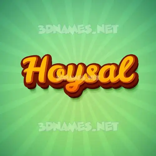 hoysal in Green Rays style - 3D name wallpaper hoysal in Green Rays style - 3D name wallpaper