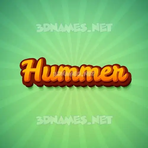hummer in Green Rays style - 3D name wallpaper hummer in Green Rays style - 3D name wallpaper