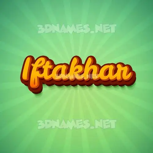 iftakhar in Green Rays style - 3D name wallpaper iftakhar in Green Rays style - 3D name wallpaper