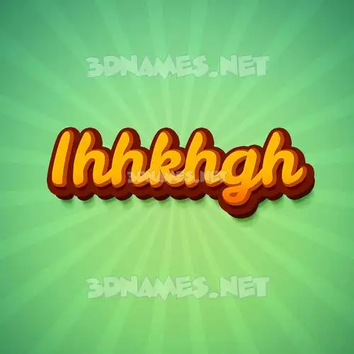 ihhkhgh in Green Rays style - 3D name wallpaper ihhkhgh in Green Rays style - 3D name wallpaper
