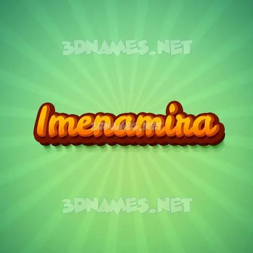 imenamira in Green Rays style - 3D name wallpaper imenamira in Green Rays style - 3D name wallpaper