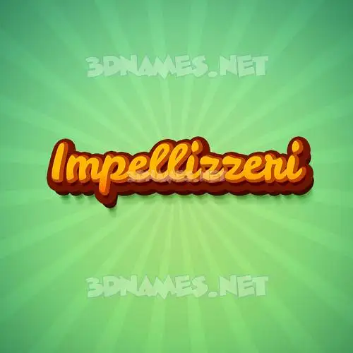 impellizzeri in Green Rays style - 3D name wallpaper impellizzeri in Green Rays style - 3D name wallpaper