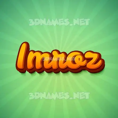 imroz in Green Rays style - 3D name wallpaper imroz in Green Rays style - 3D name wallpaper