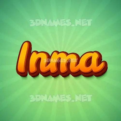 inma in Green Rays style - 3D name wallpaper inma in Green Rays style - 3D name wallpaper
