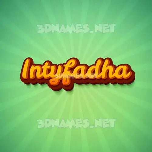 intyfadha in Green Rays style - 3D name wallpaper intyfadha in Green Rays style - 3D name wallpaper