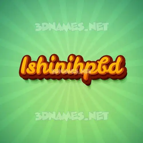 ishinihpbd in Green Rays style - 3D name wallpaper ishinihpbd in Green Rays style - 3D name wallpaper