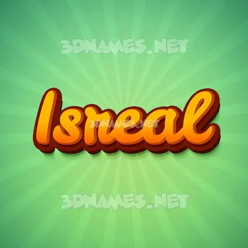 isreal in Green Rays style - 3D name wallpaper isreal in Green Rays style - 3D name wallpaper
