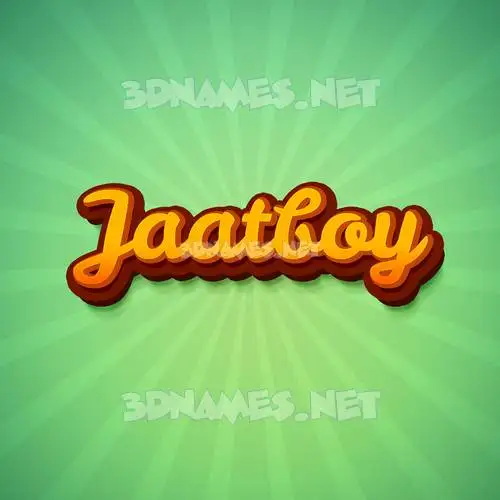 jaatboy in Green Rays style - 3D name wallpaper jaatboy in Green Rays style - 3D name wallpaper