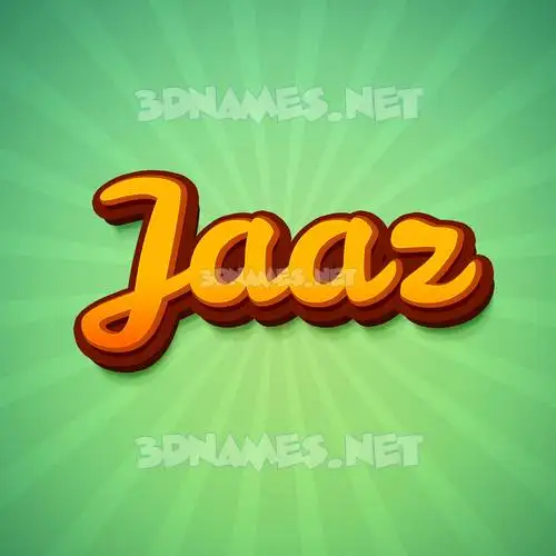 jaaz in Green Rays style - 3D name wallpaper jaaz in Green Rays style - 3D name wallpaper