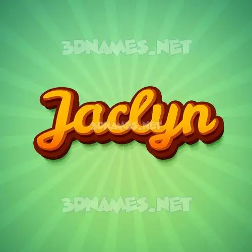 jaclyn in Green Rays style - 3D name wallpaper jaclyn in Green Rays style - 3D name wallpaper