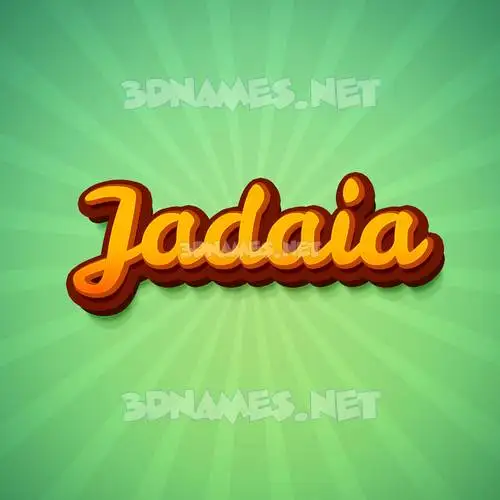 jadaia in Green Rays style - 3D name wallpaper jadaia in Green Rays style - 3D name wallpaper