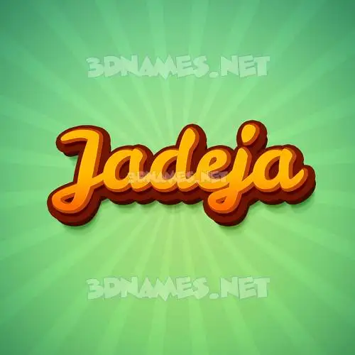 jadeja in Green Rays style - 3D name wallpaper jadeja in Green Rays style - 3D name wallpaper