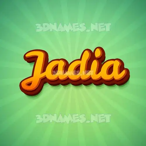 jadia in Green Rays style - 3D name wallpaper jadia in Green Rays style - 3D name wallpaper