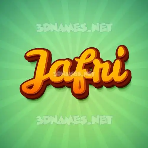 jafri in Green Rays style - 3D name wallpaper jafri in Green Rays style - 3D name wallpaper