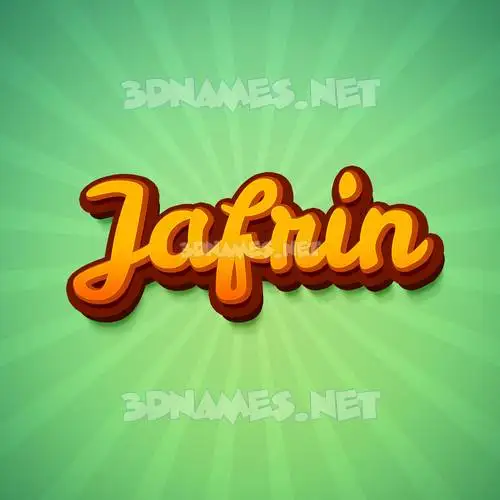 jafrin in Green Rays style - 3D name wallpaper jafrin in Green Rays style - 3D name wallpaper
