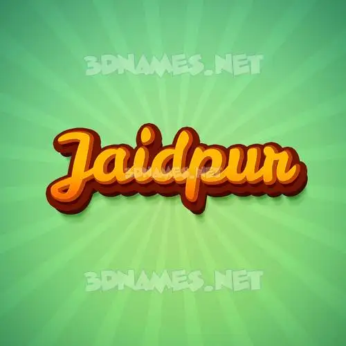 jaidpur in Green Rays style - 3D name wallpaper jaidpur in Green Rays style - 3D name wallpaper