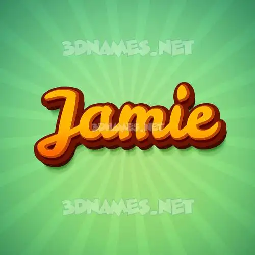 jamie in Green Rays style - 3D name wallpaper jamie in Green Rays style - 3D name wallpaper