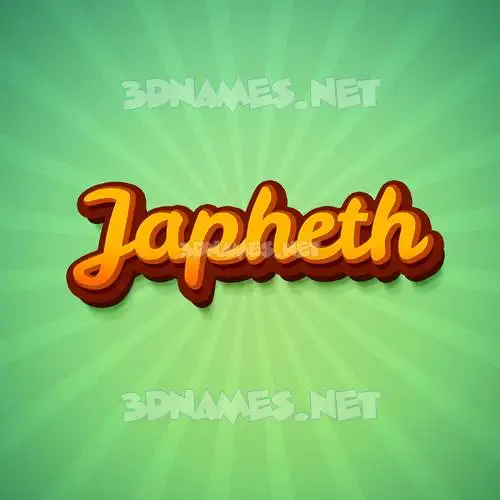 japheth in Green Rays style - 3D name wallpaper japheth in Green Rays style - 3D name wallpaper