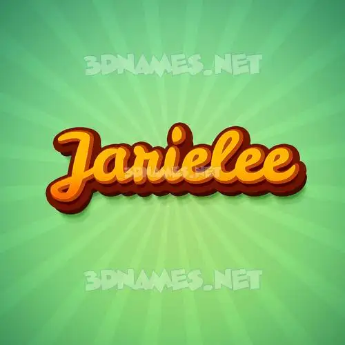 jarielee in Green Rays style - 3D name wallpaper jarielee in Green Rays style - 3D name wallpaper