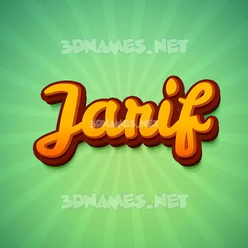 jarif in Green Rays style - 3D name wallpaper jarif in Green Rays style - 3D name wallpaper