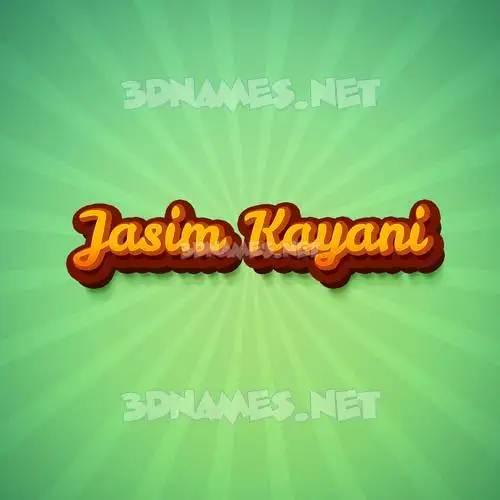 jasim kayani in Green Rays style - 3D name wallpaper jasim kayani in Green Rays style - 3D name wallpaper