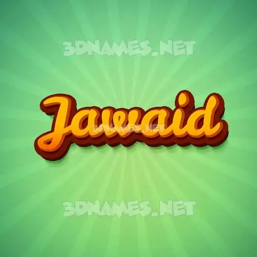 jawaid in Green Rays style - 3D name wallpaper jawaid in Green Rays style - 3D name wallpaper