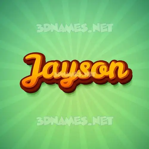 jayson in Green Rays style - 3D name wallpaper jayson in Green Rays style - 3D name wallpaper