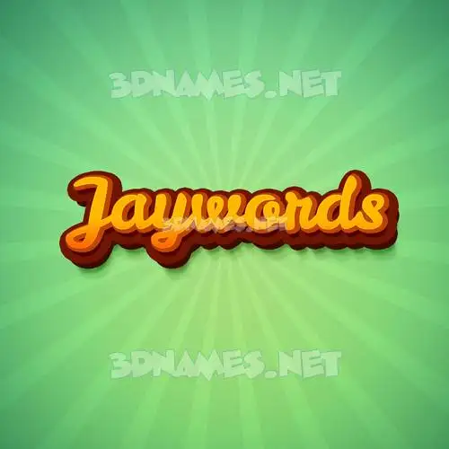 jaywords in Green Rays style - 3D name wallpaper jaywords in Green Rays style - 3D name wallpaper