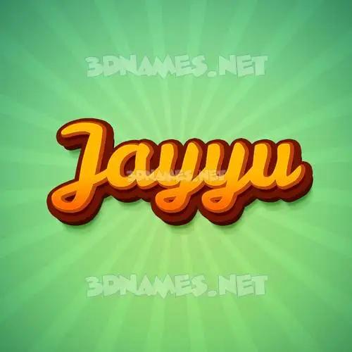 jayyu in Green Rays style - 3D name wallpaper jayyu in Green Rays style - 3D name wallpaper