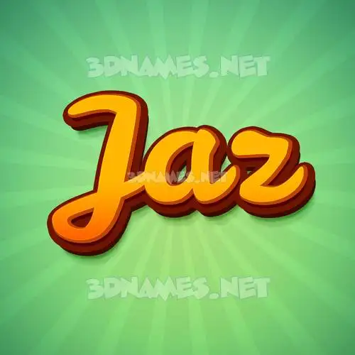 jaz in Green Rays style - 3D name wallpaper jaz in Green Rays style - 3D name wallpaper
