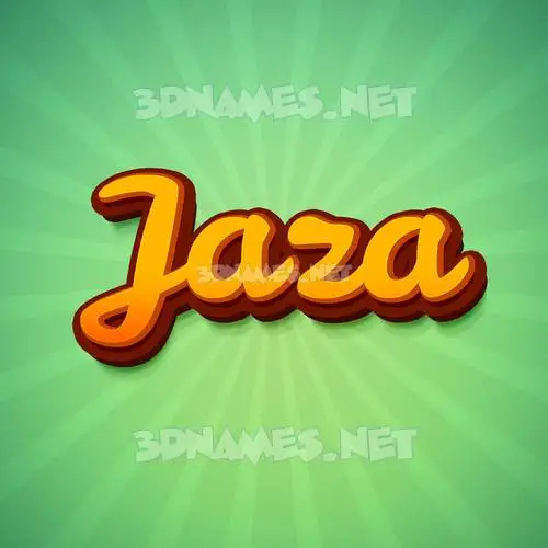 jaza in Green Rays style - 3D name wallpaper jaza in Green Rays style - 3D name wallpaper