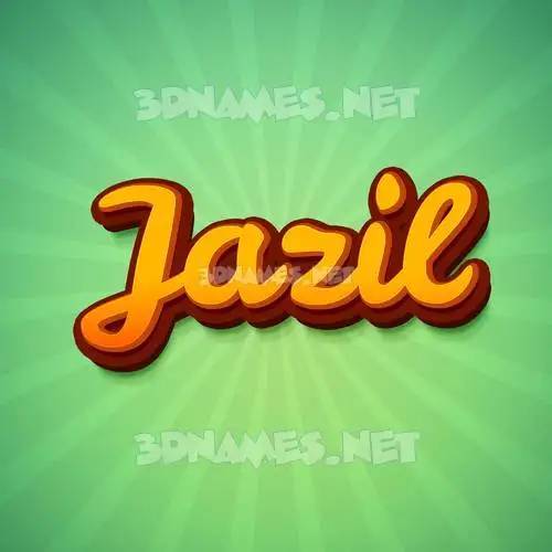 jazil in Green Rays style - 3D name wallpaper jazil in Green Rays style - 3D name wallpaper