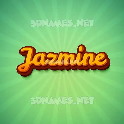 jazmine in Green Rays style - 3D name wallpaper jazmine in Green Rays style - 3D name wallpaper