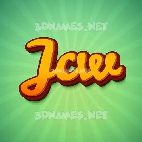 jcw in Green Rays style - 3D name wallpaper jcw in Green Rays style - 3D name wallpaper