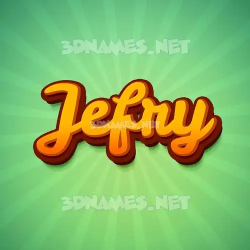 jefry in Green Rays style - 3D name wallpaper jefry in Green Rays style - 3D name wallpaper